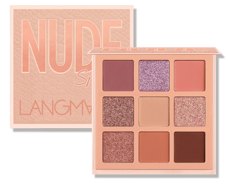 2021 High quality 9 Colors Nude Eyeshadow Kit Matte Glitter Eyeshadow Palette Makeup Diamond Glitter