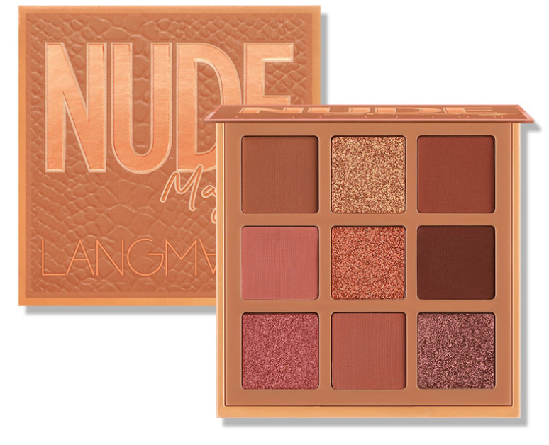 2021 High quality 9 Colors Nude Eyeshadow Kit Matte Glitter Eyeshadow Palette Makeup Diamond Glitter