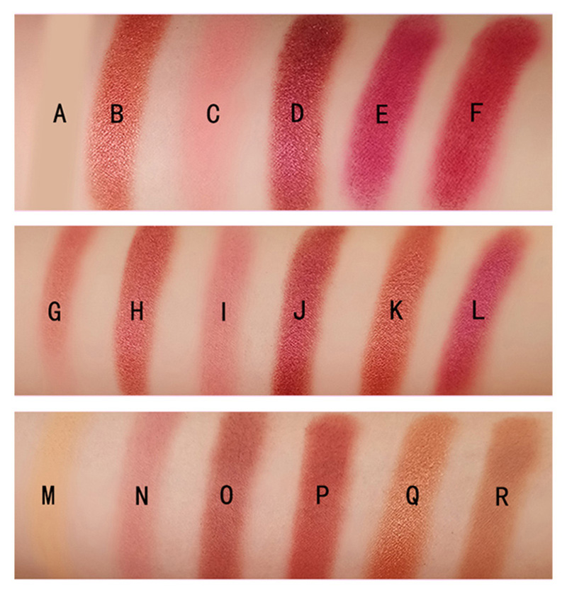 2021 High quality 18 Color Nude Shining Eyeshadow Pearlescent Makeup  Shadow Pallete Waterproof Cosmetics Eye Shadow