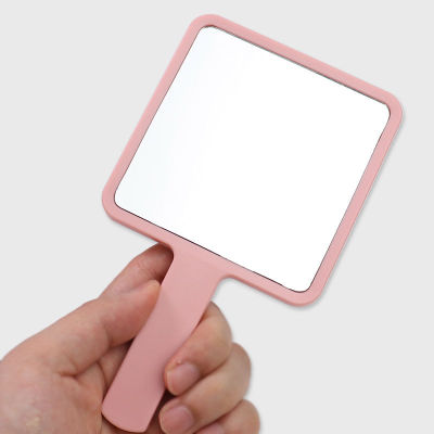 2021 High quality Make up mirror, handle mirror, portable mirror, small square mirror, gift mirror, mini hand mirror