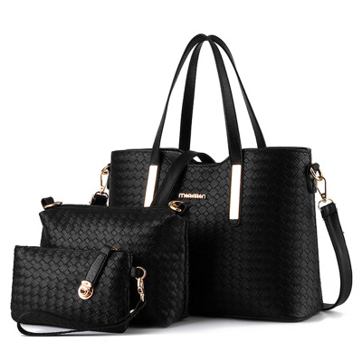 2021 High quality New Style Handbag Large Bag Fashion Three-piece Set High quality Shoulder Simple Women's Bag