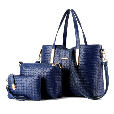 2021 High quality New Style Handbag Large Bag Fashion Three-piece Set High quality Shoulder Simple Women's Bag