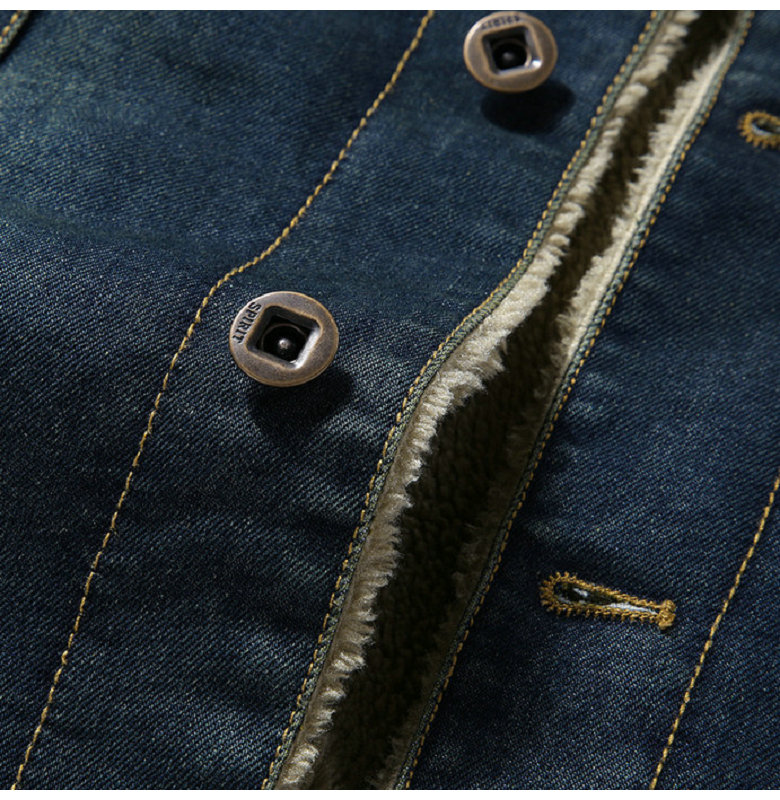 2021 High quality Mens Jacket  Jeans Jacket Men Thick Warm  Mens Jackets Coats Men Clothes