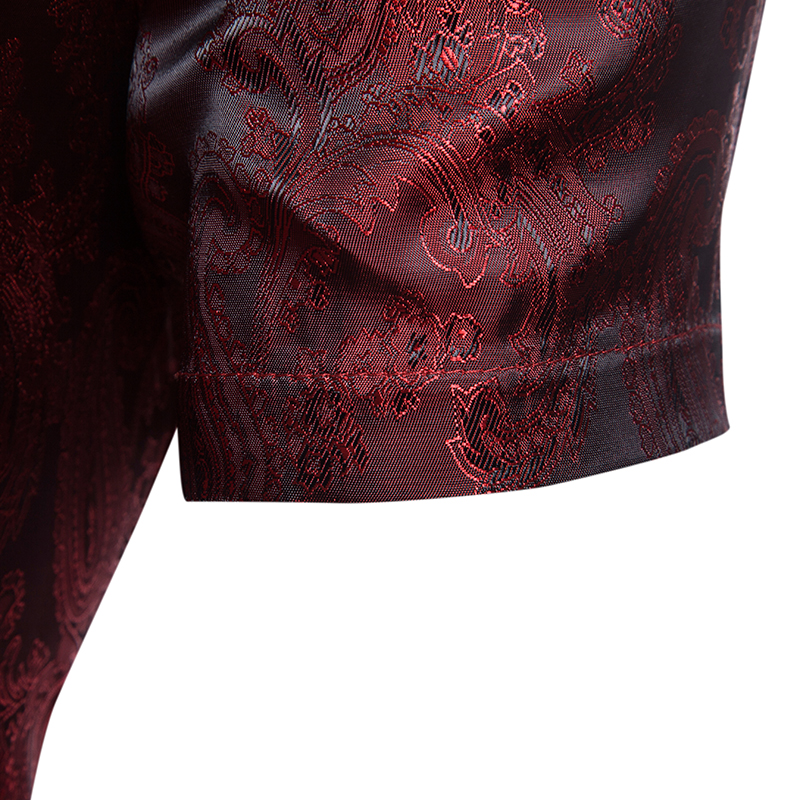 2021 High quality Summer  Men's  Printing  Short  Sleeve  Shirt