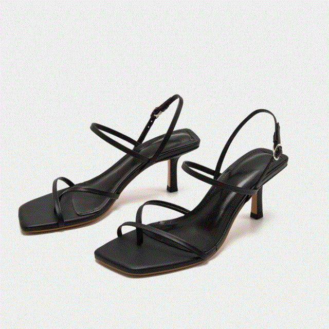 2021 High quality Summer women sandals sexy toe back strap women sandals high heels women sandals casual shoes