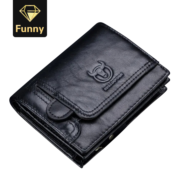 2021 High quality men leather leather RFID non-scanning leather card holder men's wallet fashion