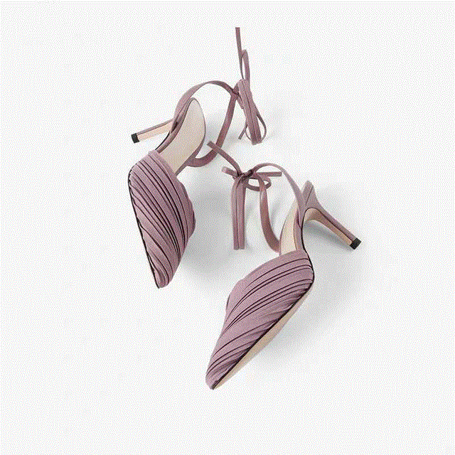 2021 High quality women sandals fashion ankle strap women pointed elegant fine heel party sandals