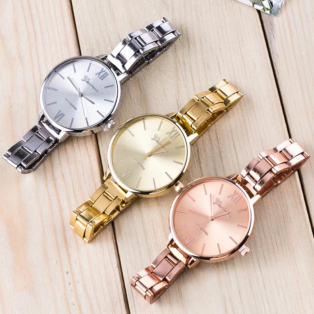 2021 High quality Women Quartz Wristwatch Stainless Steel Watches