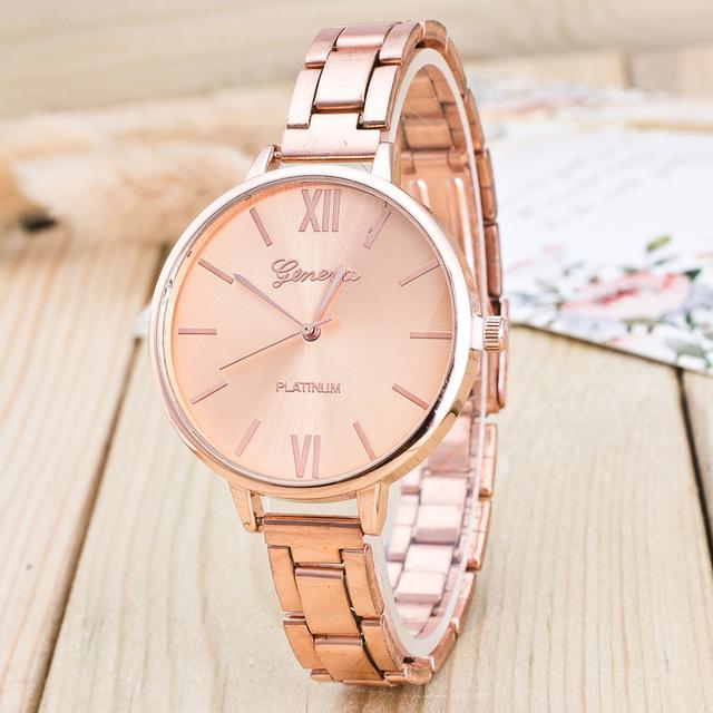 2021 High quality Women Quartz Wristwatch Stainless Steel Watches