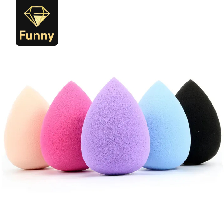 2021 High quality   Black Friday 2Pc Powder Puff Smooth Women's  Make Up Tools  Water-drop Shape