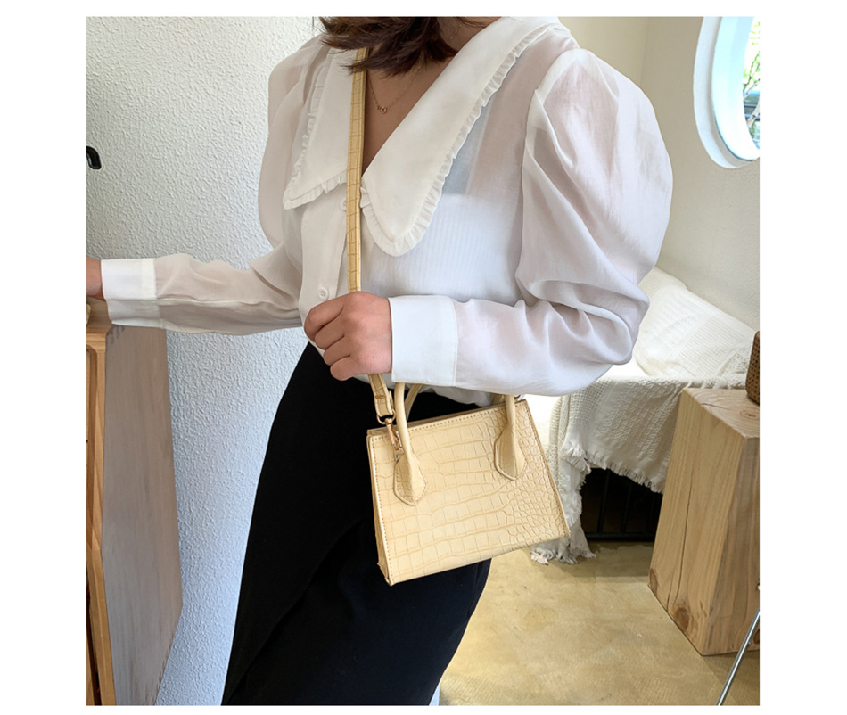 2021 High quality Women Bag pu Leather Handbags Flap Women Simple Crossbody Bags