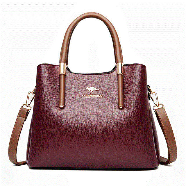 2021 High quality Women Embroidery Tote Bag High Quality Leather Ladies Handbags