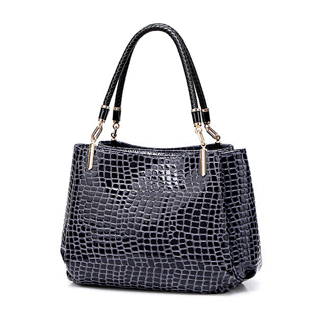 2021 High quality Fashion Bags for Women Handbags Crocodile Pattern Leather Handbag Shoulder Bag