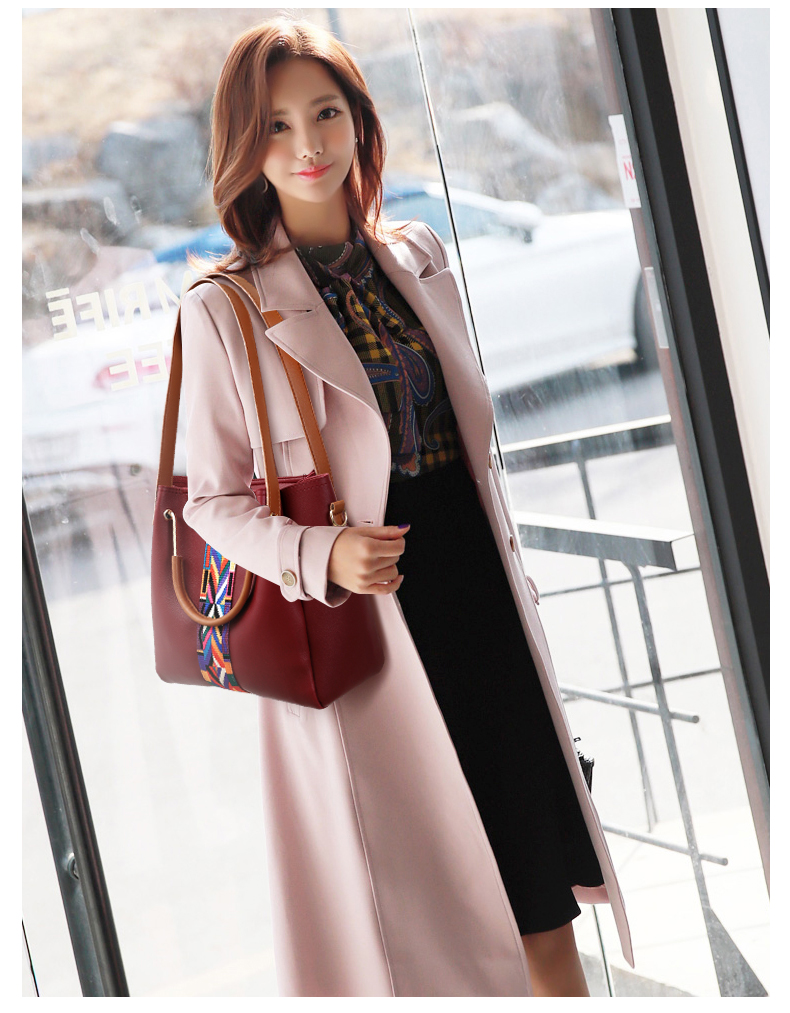2021 High quality Women Handbag 4 Piece Set Ladies Fashion Messenger Bags Casual Women Handbag Tote With Wallet