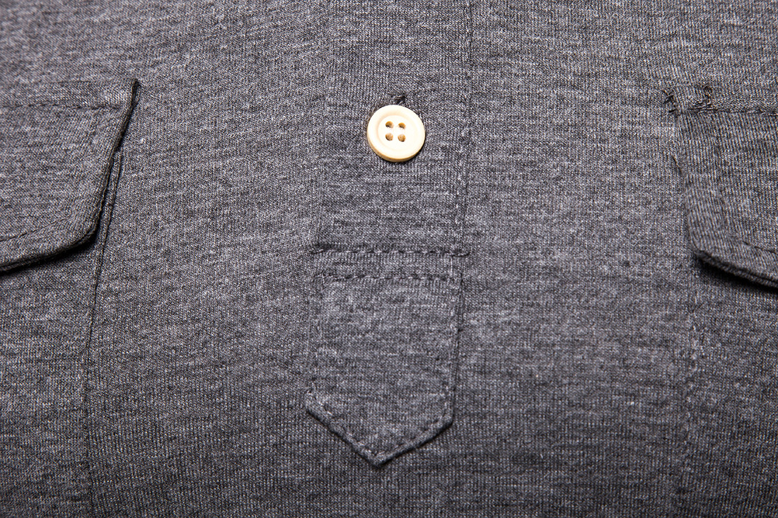 2021 High quality Handsome Military t Shirts for Men Slim Fit long sleeve Pocket Shirt