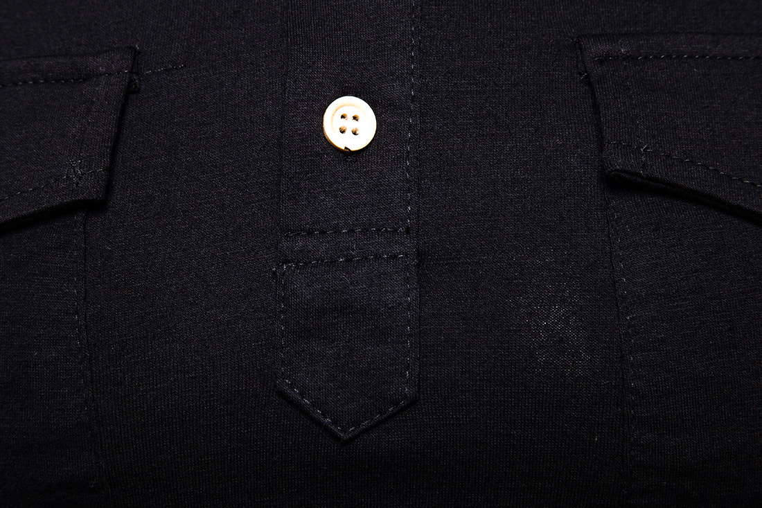 2021 High quality Handsome Military t Shirts for Men Slim Fit long sleeve Pocket Shirt