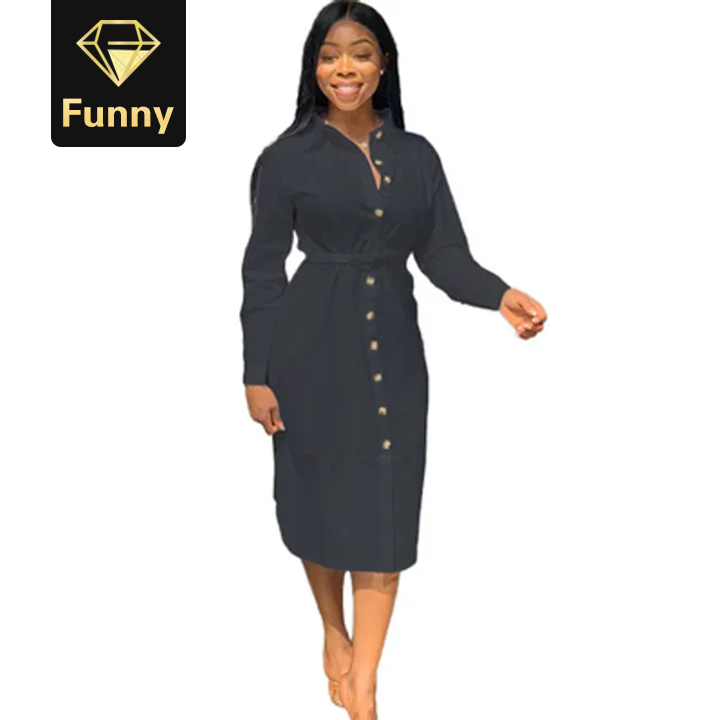 2021 High quality autumn women Winter bodycon Full Sleeve Bodycon Mini shirt dress fashion vintage dresses vestido