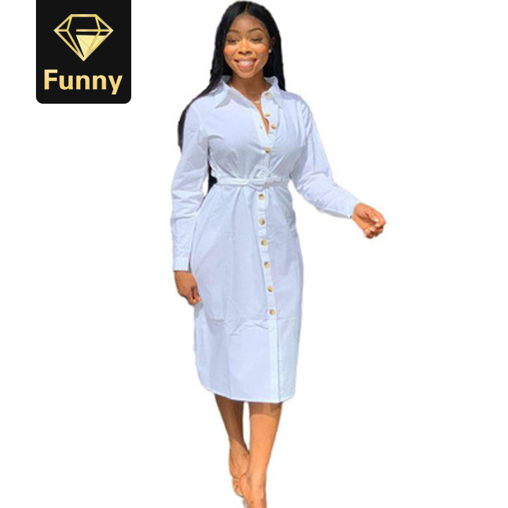 2021 High quality autumn women Winter bodycon Full Sleeve Bodycon Mini shirt dress fashion vintage dresses vestido