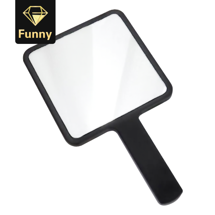 2021 High quality Make up mirror, handle mirror, portable mirror, small square mirror, gift mirror, mini hand mirror
