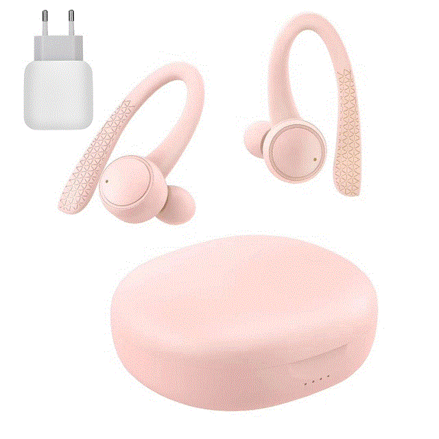 2021 High quality Wireless Bluetooth Earphone HiFi Stereo Wireless headphones Sports Headset With Charging Box