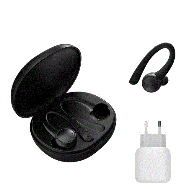 2021 High quality Wireless Bluetooth Earphone HiFi Stereo Wireless headphones Sports Headset With Charging Box