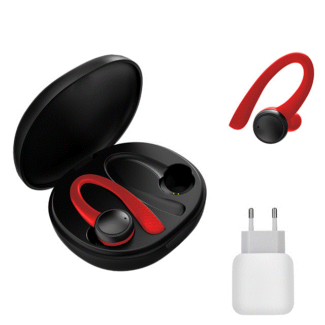 2021 High quality Wireless Bluetooth Earphone HiFi Stereo Wireless headphones Sports Headset With Charging Box