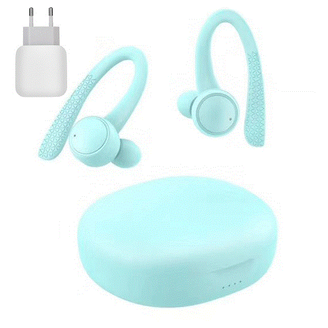 2021 High quality Wireless Bluetooth Earphone HiFi Stereo Wireless headphones Sports Headset With Charging Box