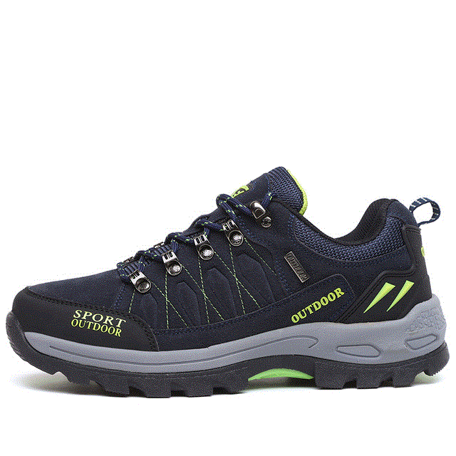 2021 High quality Men Wear-resistant Outdoor Hiking Sneakers Climbing Non Slip Waterproof Unisex Trekking Sneakers