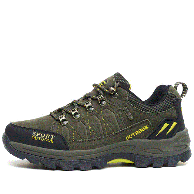 2021 High quality Men Wear-resistant Outdoor Hiking Sneakers Climbing Non Slip Waterproof Unisex Trekking Sneakers