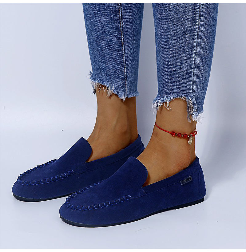 2021 High quality Women Comfortable Flats Female Fashion Footwear Ladies Slip On Shoes Women Big Size