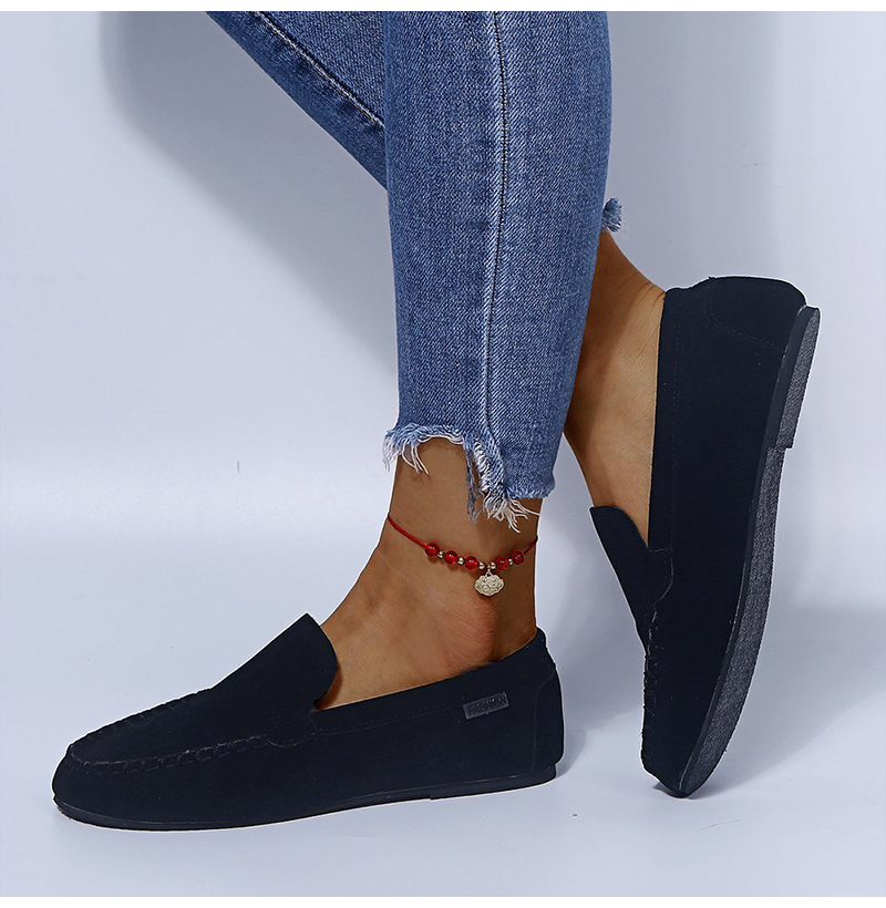 2021 High quality Women Comfortable Flats Female Fashion Footwear Ladies Slip On Shoes Women Big Size