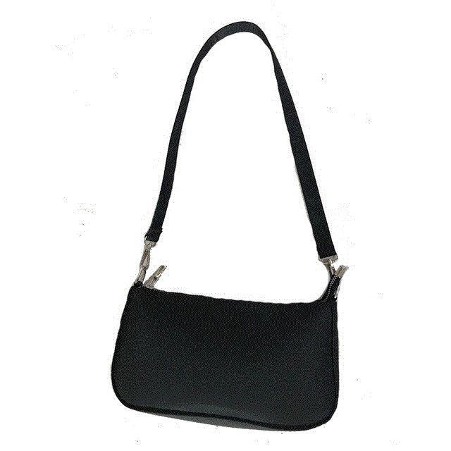 2021 High quality Solid Color women baguette bag High quality Handbag and purse Phone Pocket
