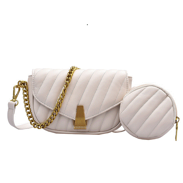 2021 High quality Women Handbag Leather Messenger Solid Color Shoulder Purse Retro Small Armpit Handbag