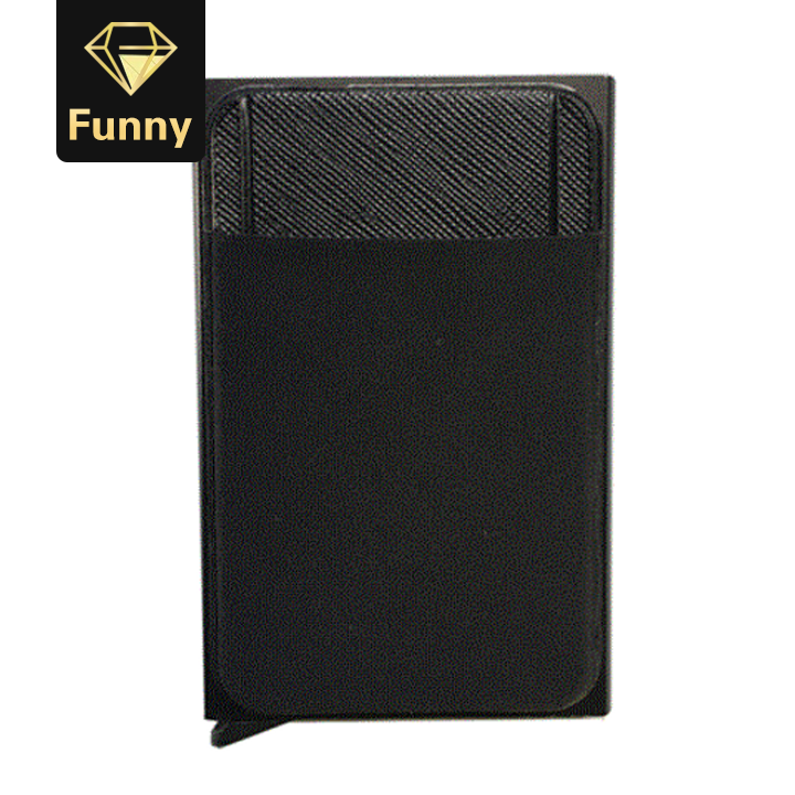 2021 High quality Men Business Card Cases Cash ID Card Holder Metal Wallet Coin Purse card