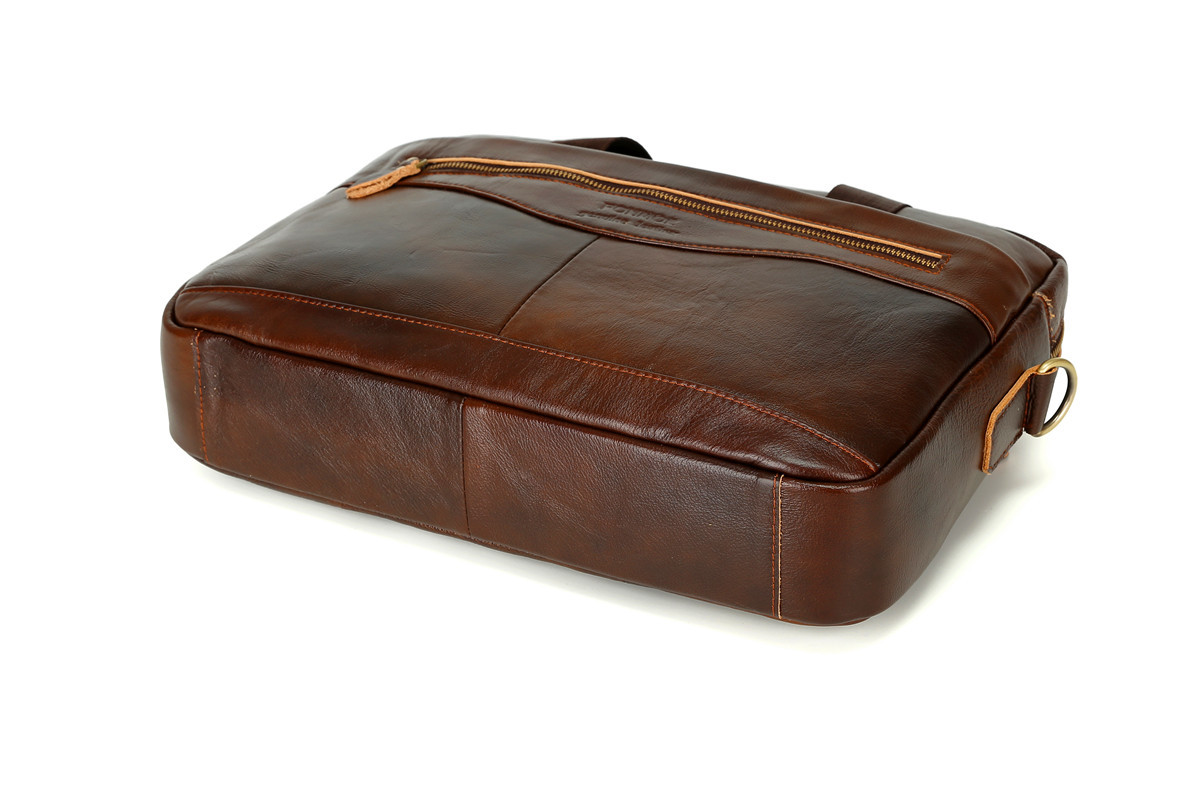 2021 High quality High Quality Men Briefcase Leather business bag men's Briefcase handbag