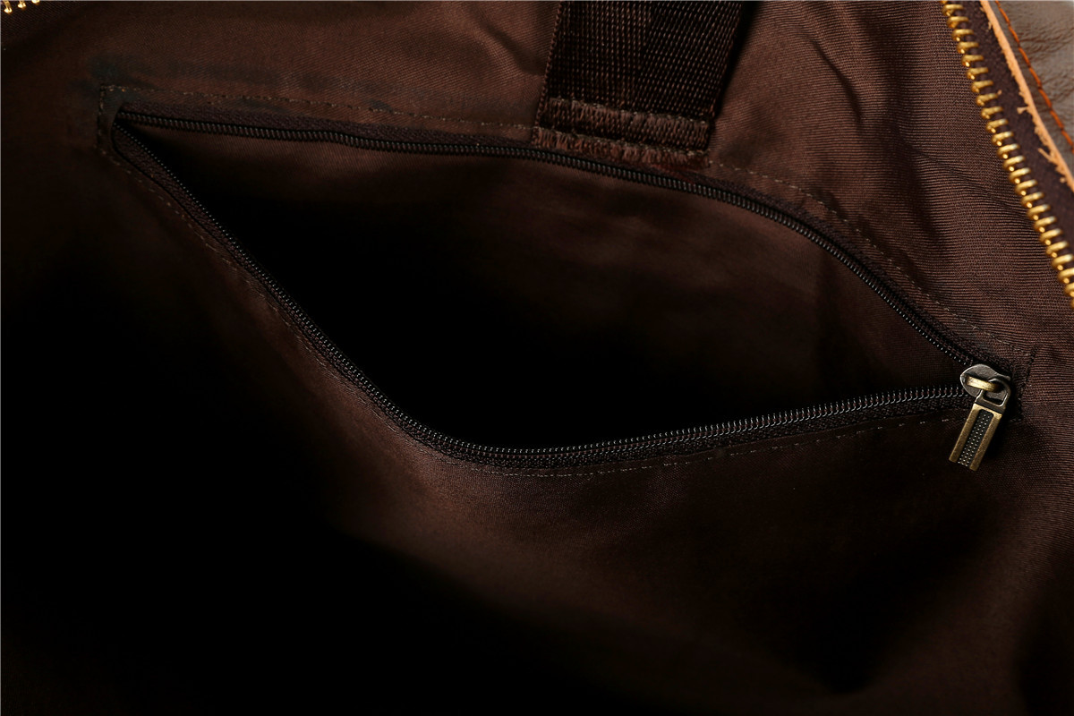 2021 High quality High Quality Men Briefcase Leather business bag men's Briefcase handbag