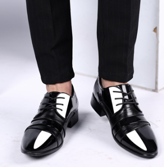 2021 High quality Men Formal Shoes Leather Luxury Fashion Groom Wedding Shoes Men Oxford Formal Shoes