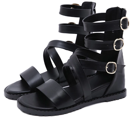 2021 High quality Women Comfort Heels Women Sandals Summer Female Shoes Women European Wedge Sandals