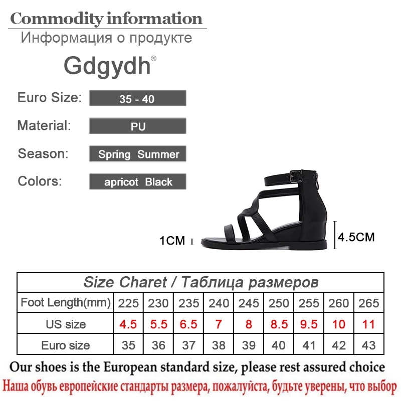 2021 High quality Women Sandals Ankle Strap Wedges Sandal Women Comfortable With Zipper Casual High Quality