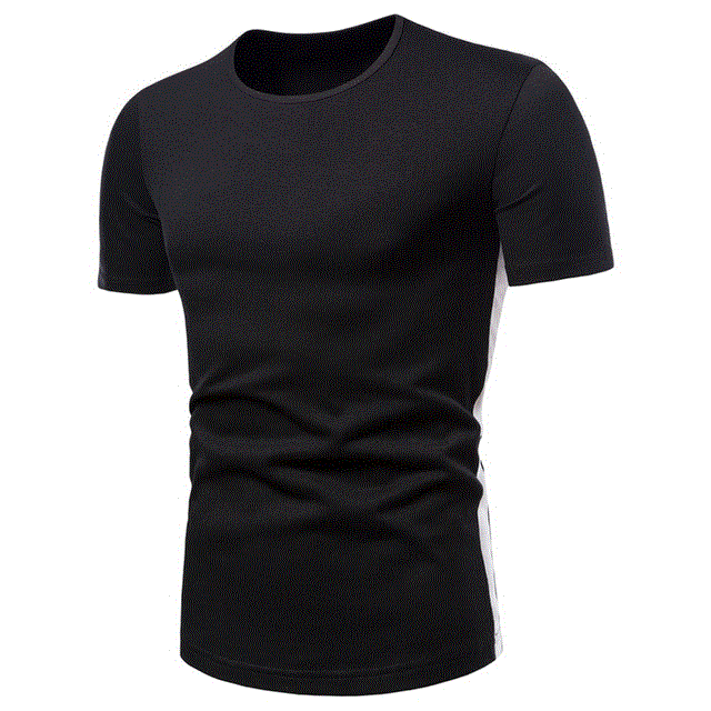 2021 High quality Men T Shirt Solid Color Cotton Tshirt Men Summer Slim Fit Short Sleeve O-neck T-Shirts