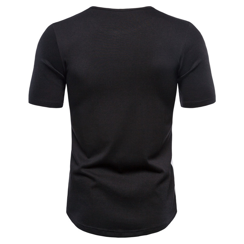 2021 High quality Men T Shirt Solid Color Cotton Tshirt Men Summer Slim Fit Short Sleeve O-neck T-Shirts