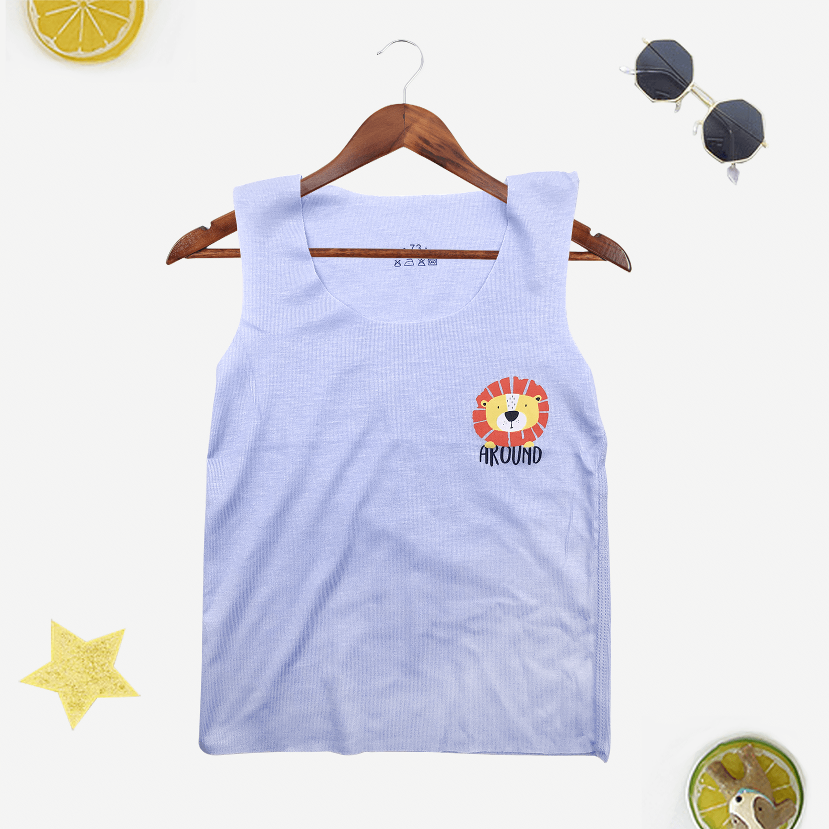 2021 High quality Undershirt Camisole Kids Underwear For Girls Summer Solid Cotton Toddler Boy Top
