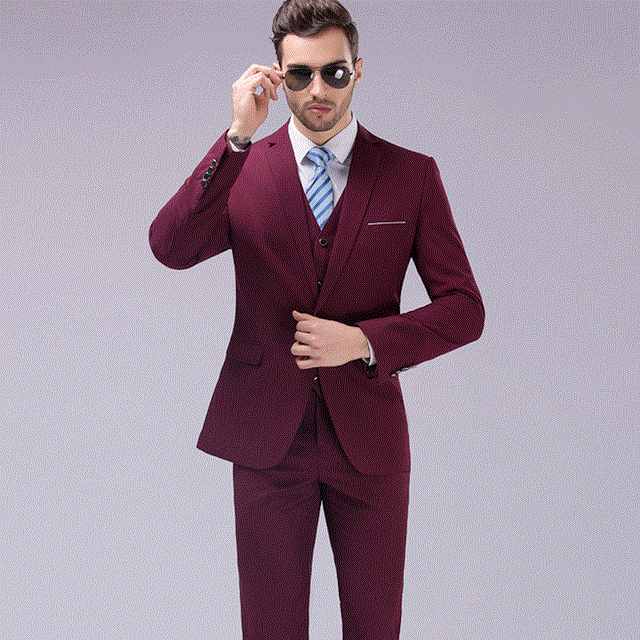 2021 High quality Men Suits Three-piece Man and Groom Wedding Suits Men's business suits