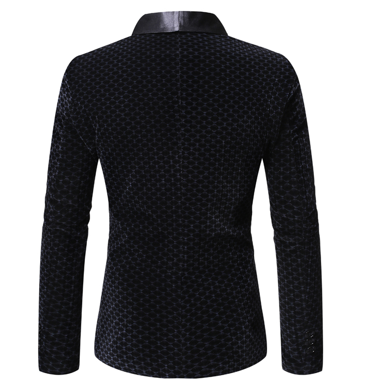 2021 High quality Men's Casual Blazer One-button Suit Smart Casual Clothes Men's business suits Plus Size