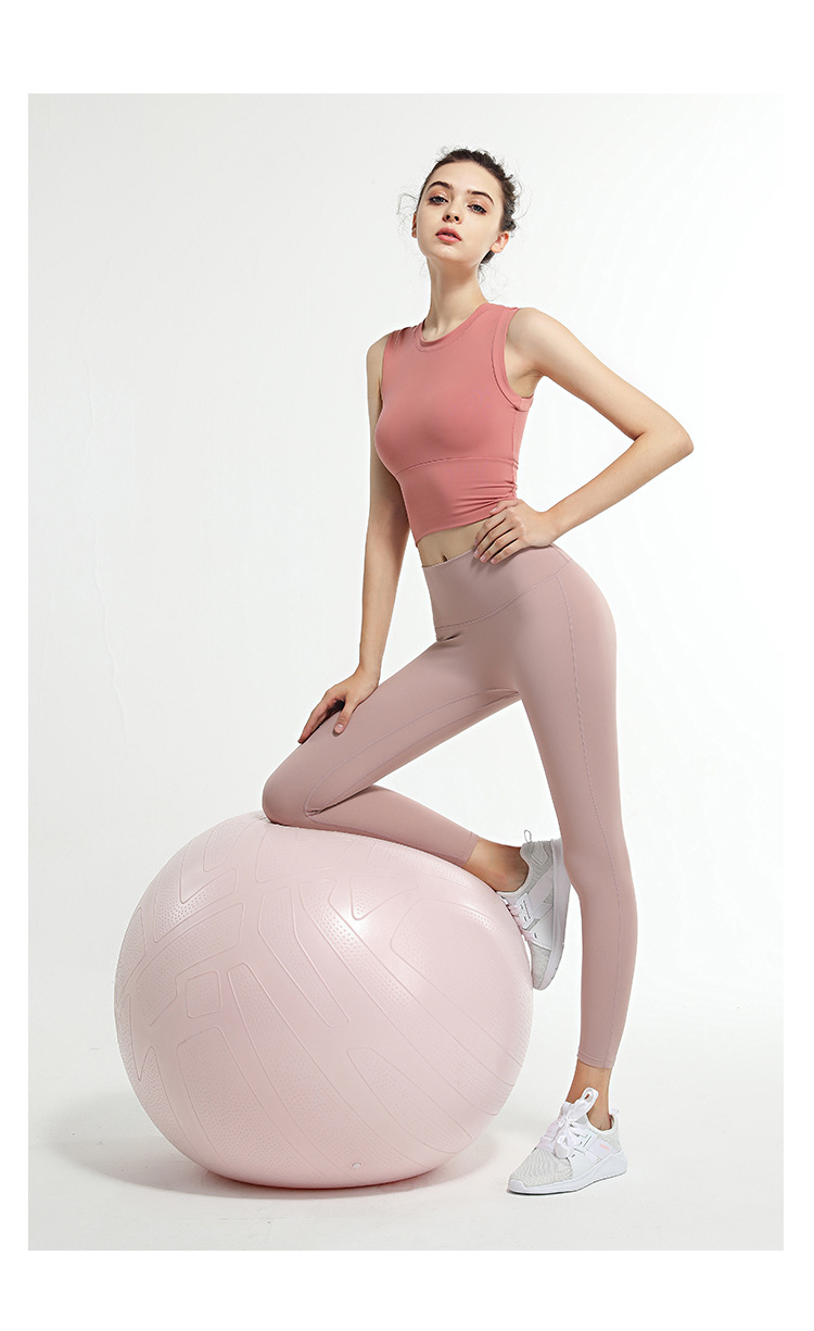 2021 High quality Seamless Yoga Tops Women Sleeveless Sports Tops Gymwear Running Quick Dry Fitness Gymwear