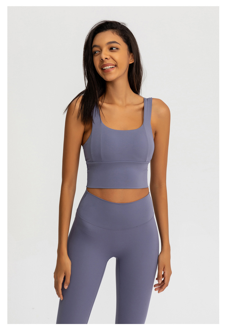 2021 High quality Yoga Crop Top for Women Sports Bras Push Up Underwear Gym Padded Bras Fitness Breathable Gymwear