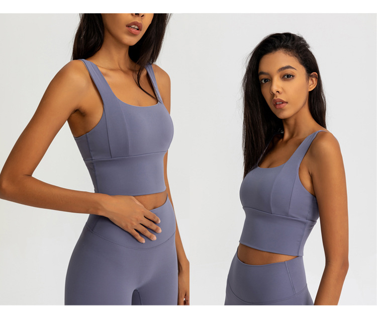 2021 High quality Yoga Crop Top for Women Sports Bras Push Up Underwear Gym Padded Bras Fitness Breathable Gymwear
