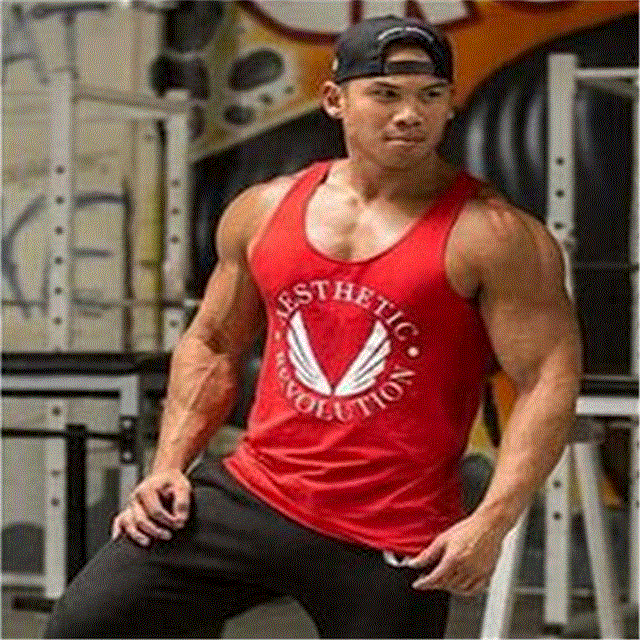 2021 High quality Power musculation Bodybuilding Fitness Men Cotton Tanks Vest Men' Tank Underwear Plus Size