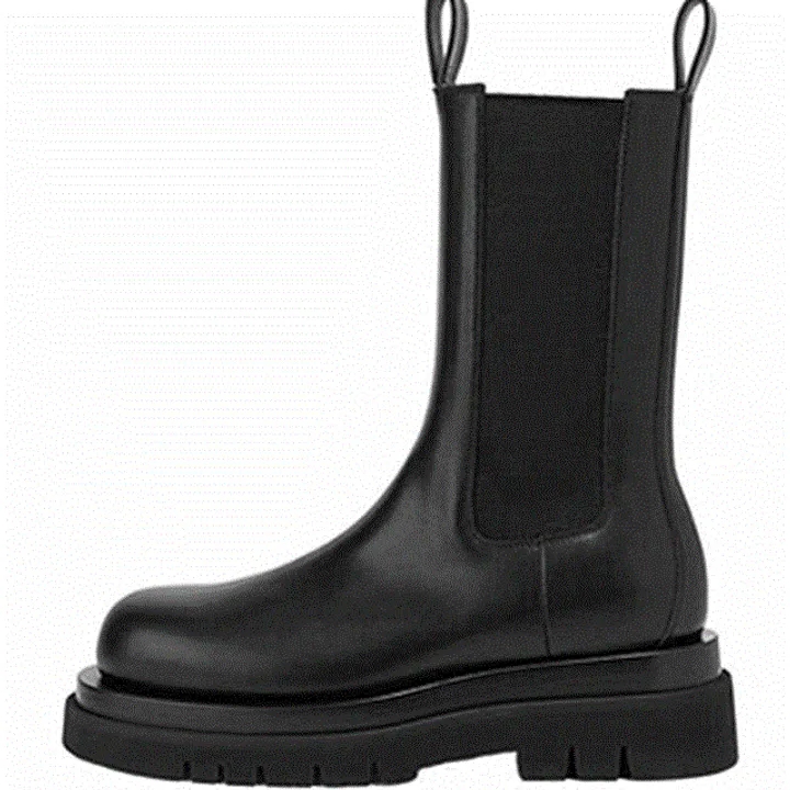 2021 High quality Women's Platform Chelsea Boots Women Chunky Ankle Boots Fashion Ladies Boots