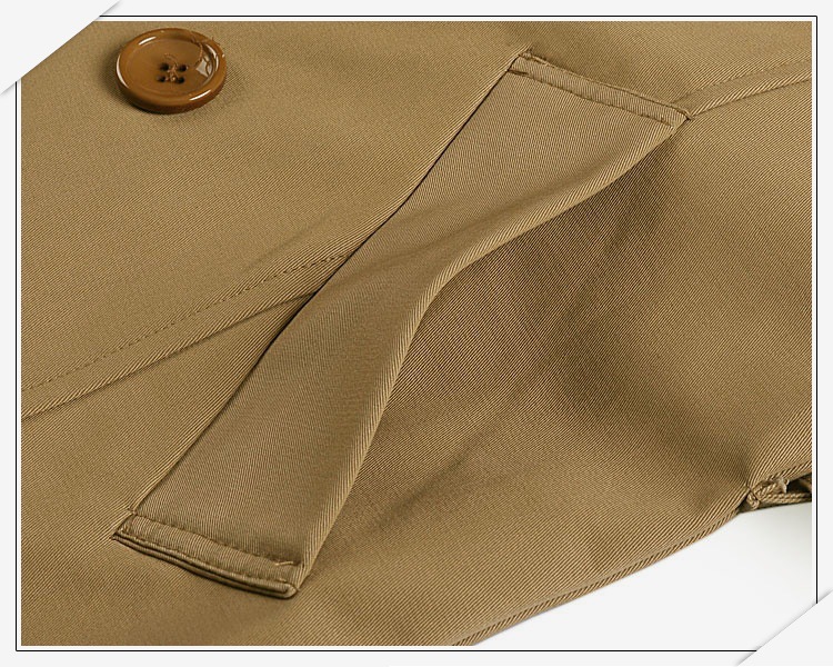 2021 High quality Trench Coat Men Casual Slim Long Men's Coats Autumn Double-breasted Trench Male Windbreaker Fashion